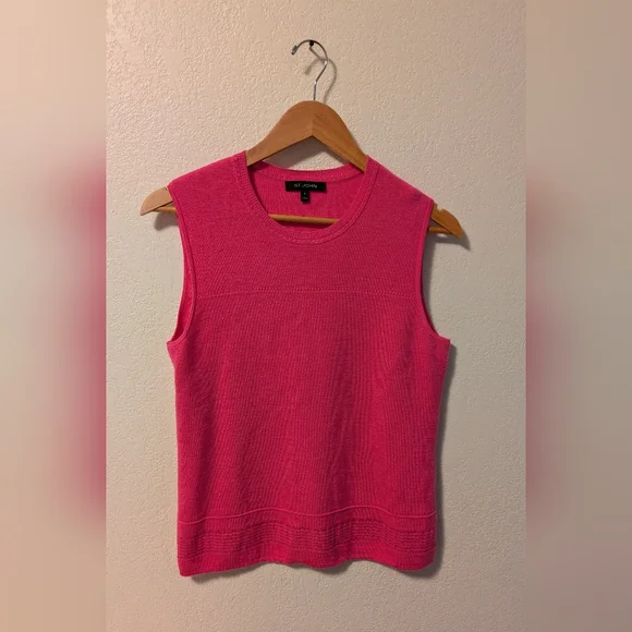 St. John Wool Sweater Vest - Picture 1 of 6